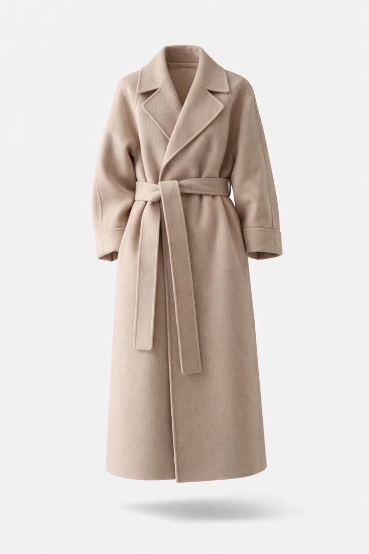 The Alderwood Belted Overcoat