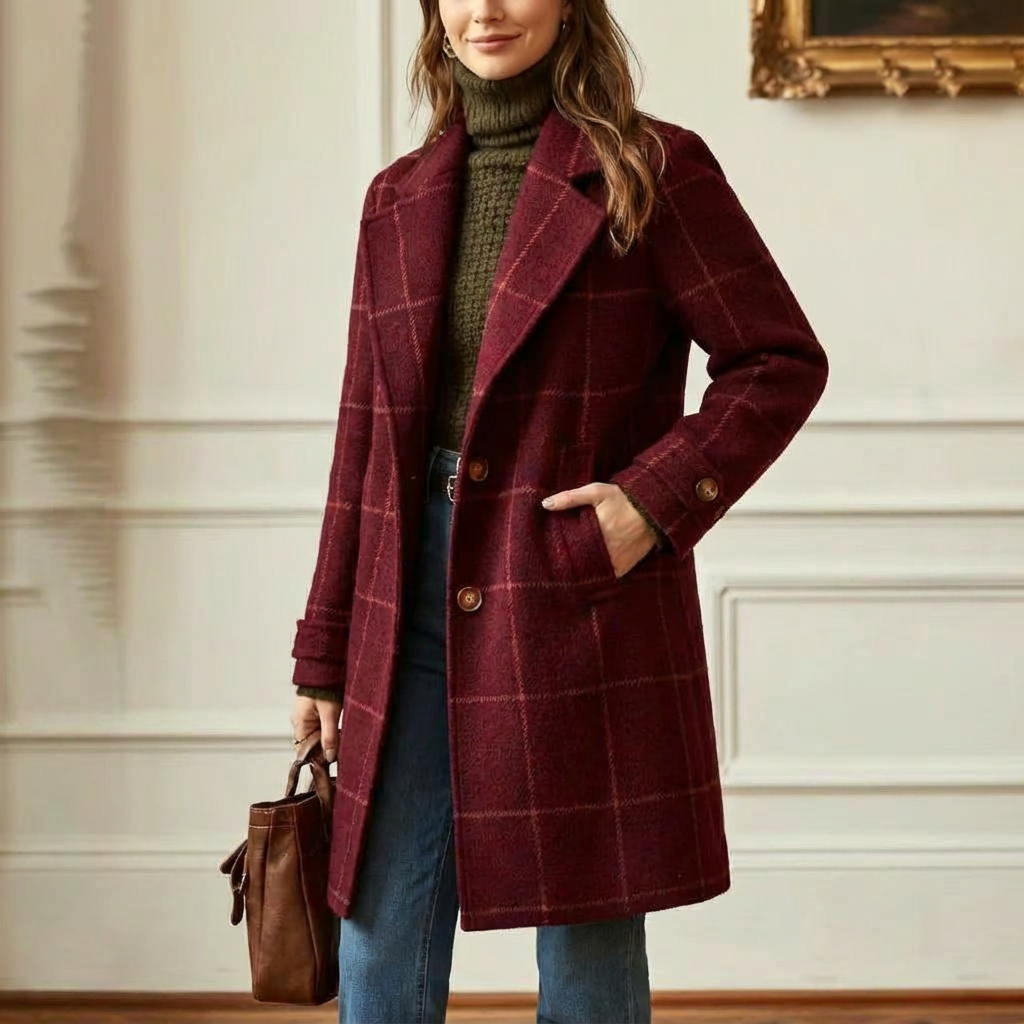 The Montclair Plaid Coat