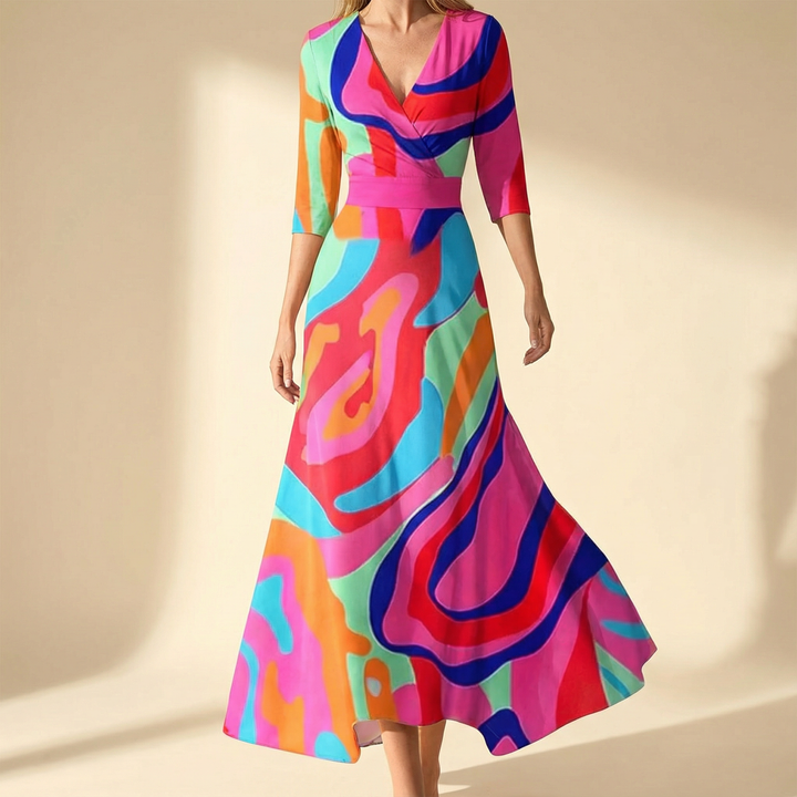 Sonoma Petal Wrap Dress