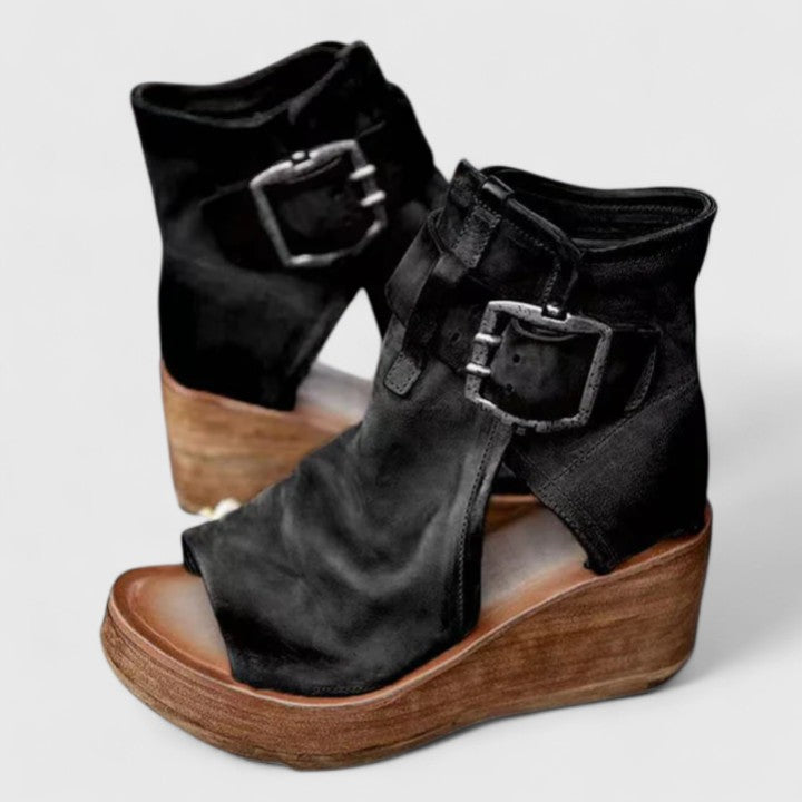 Cedar Wedge Sandals