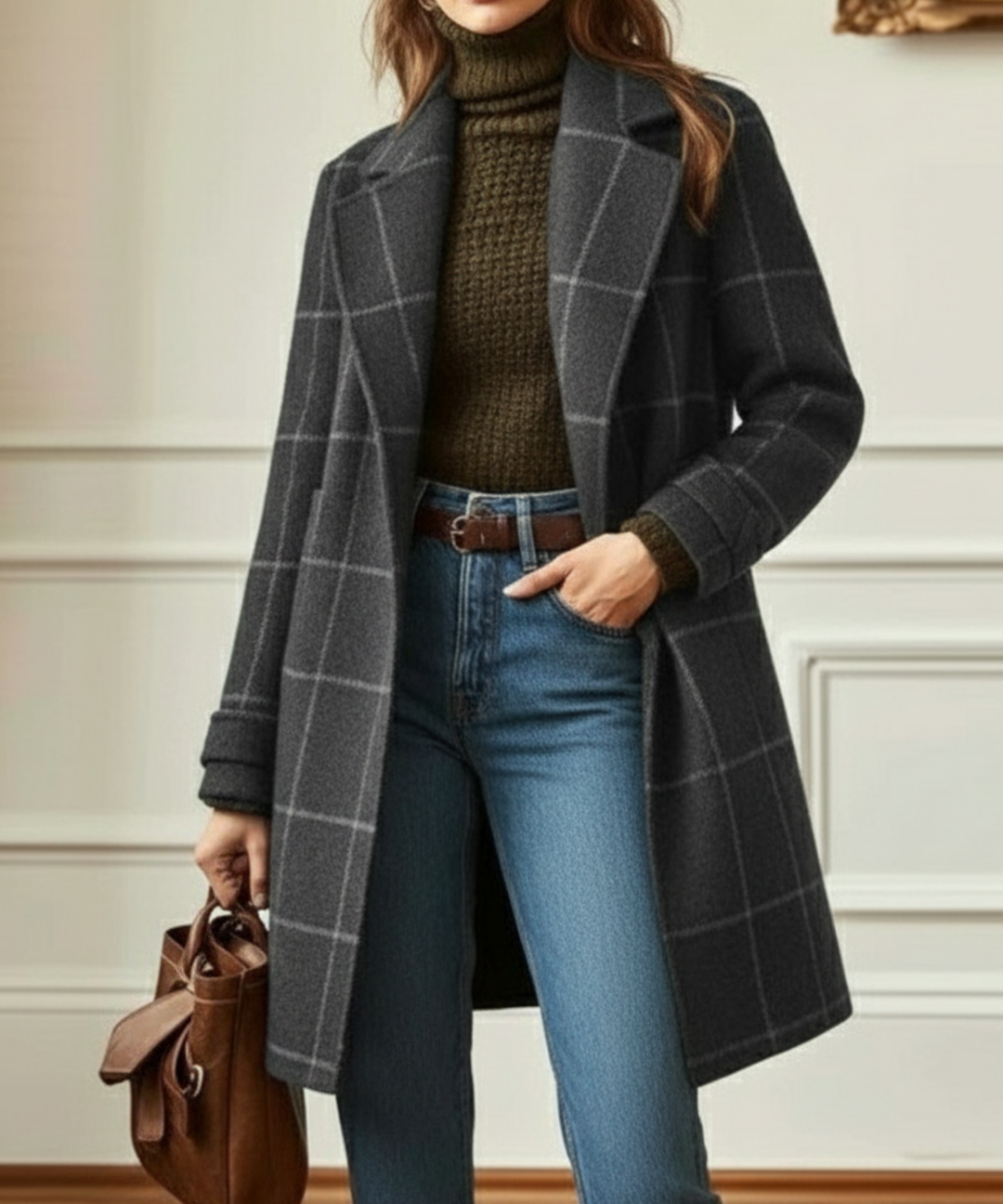 The Montclair Plaid Coat