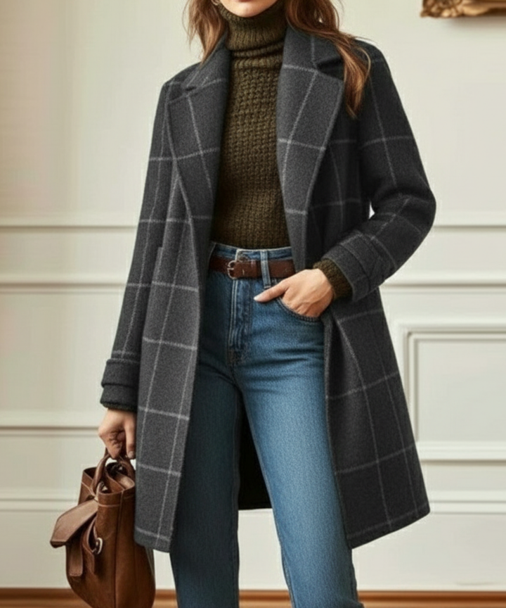 The Montclair Plaid Coat