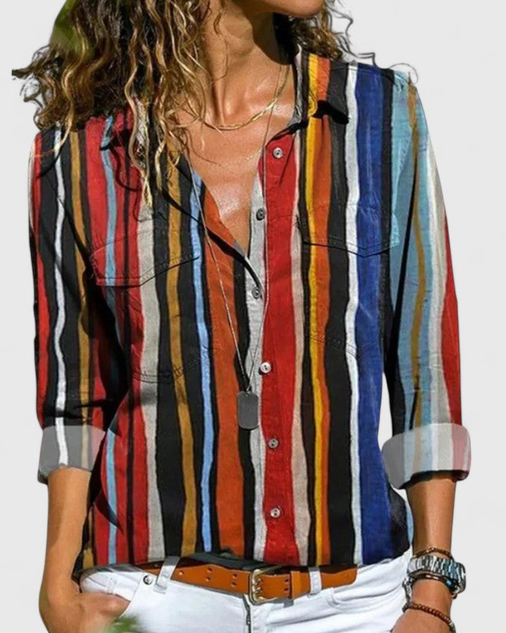 Nadienne Lake Blouse