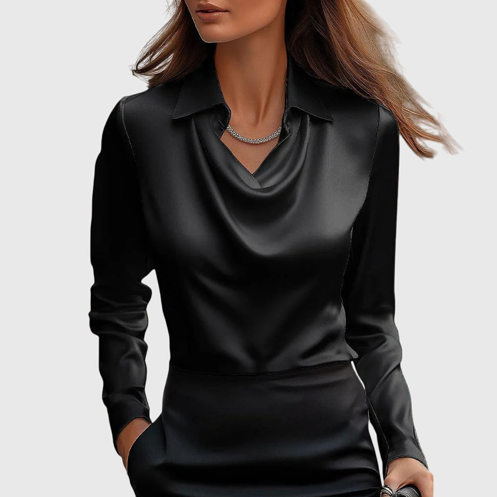 Sierra Cascade Satin Blouse
