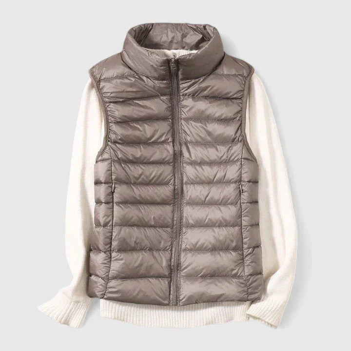 The Alpine Drift Quilted Vest