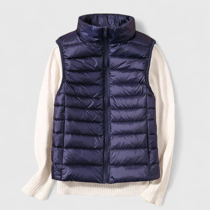 The Alpine Drift Quilted Vest