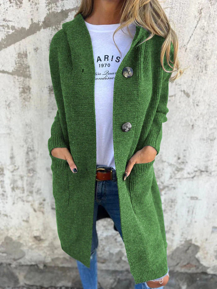 The Willow Haven Hooded Cardigan