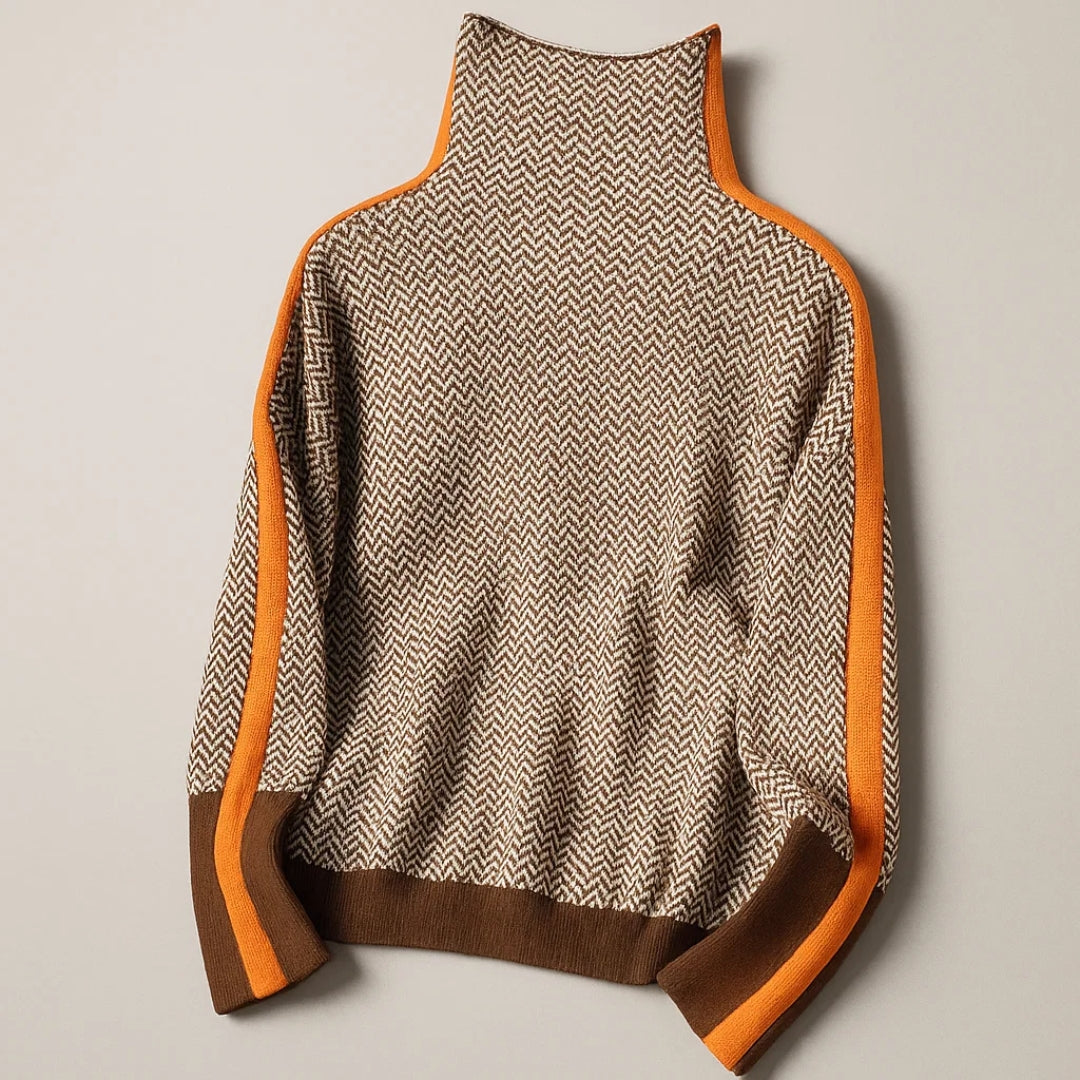 The Sierra Ridge Mockneck Sweater
