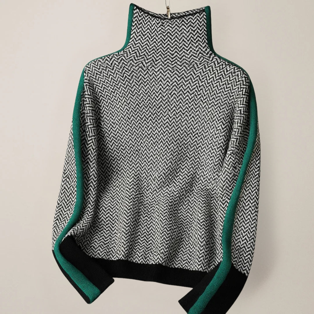 The Sierra Ridge Mockneck Sweater