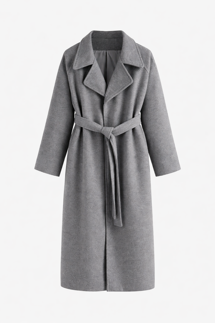 The Alderwood Belted Overcoat