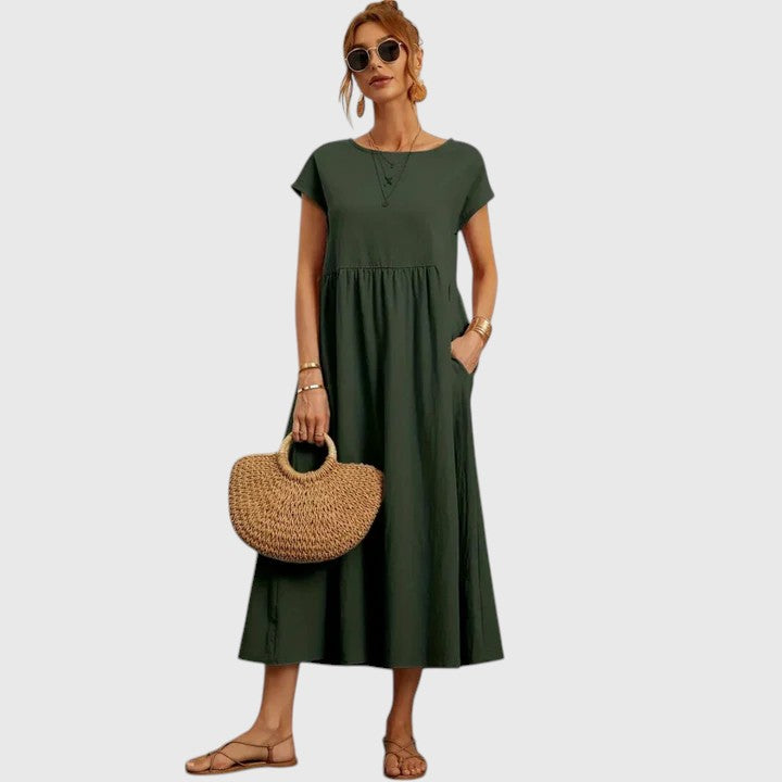 Cascades Midi Dress