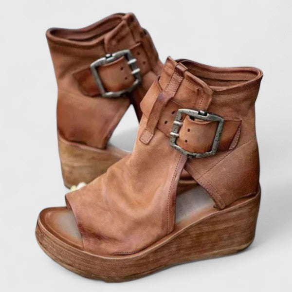 Cedar Wedge Sandals