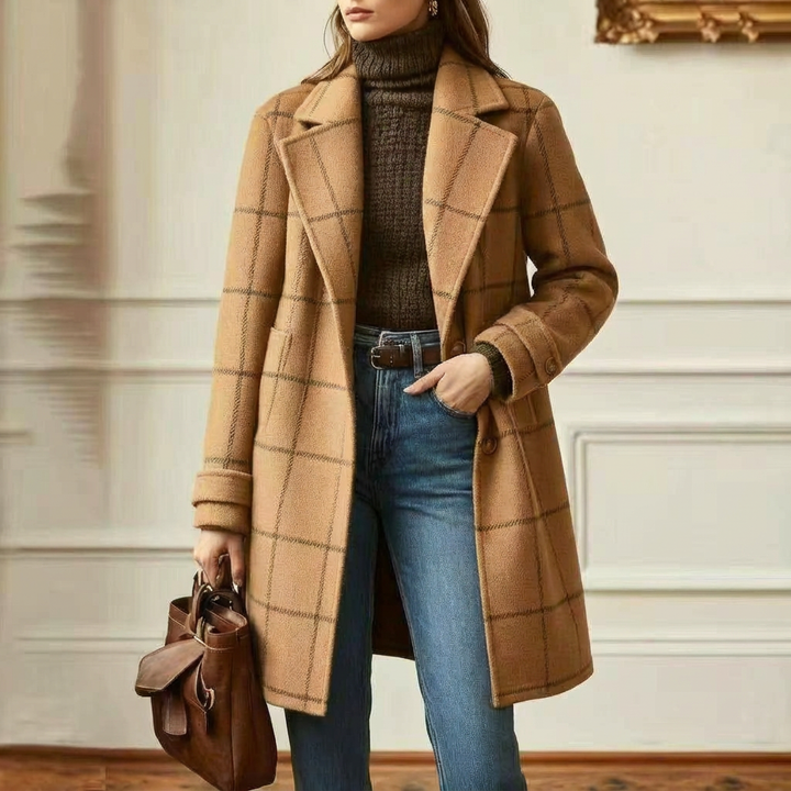 The Montclair Plaid Coat