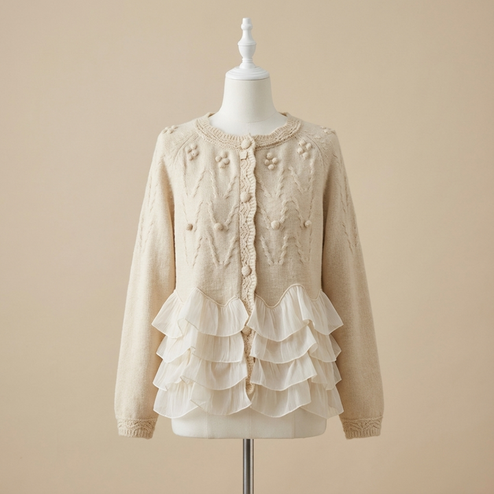 Meadowbrook Ruffle Cardigan