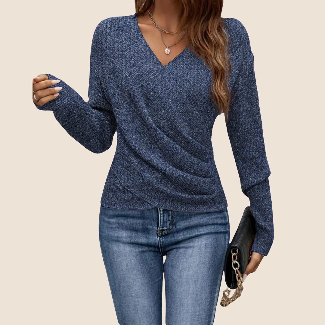 Monterey Cove Wrap Top