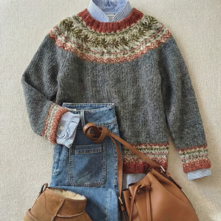 The Aspen Fjord Knit Sweater