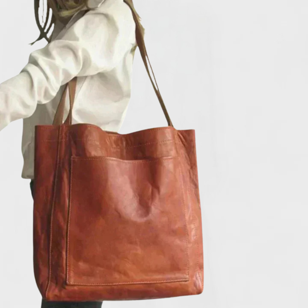 Monica Leather Tote