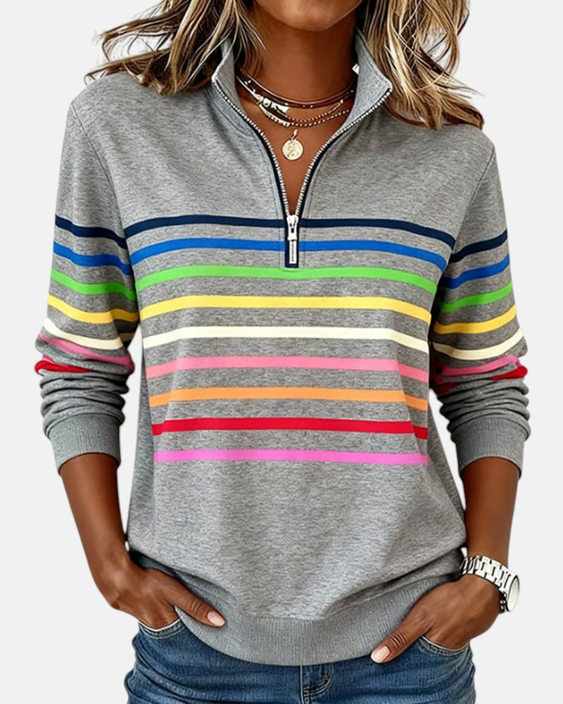 The Sierra Sunrise Zip Sweatshirt