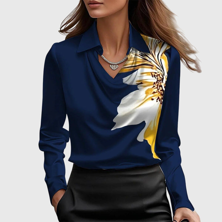 Sierra Cascade Satin Blouse