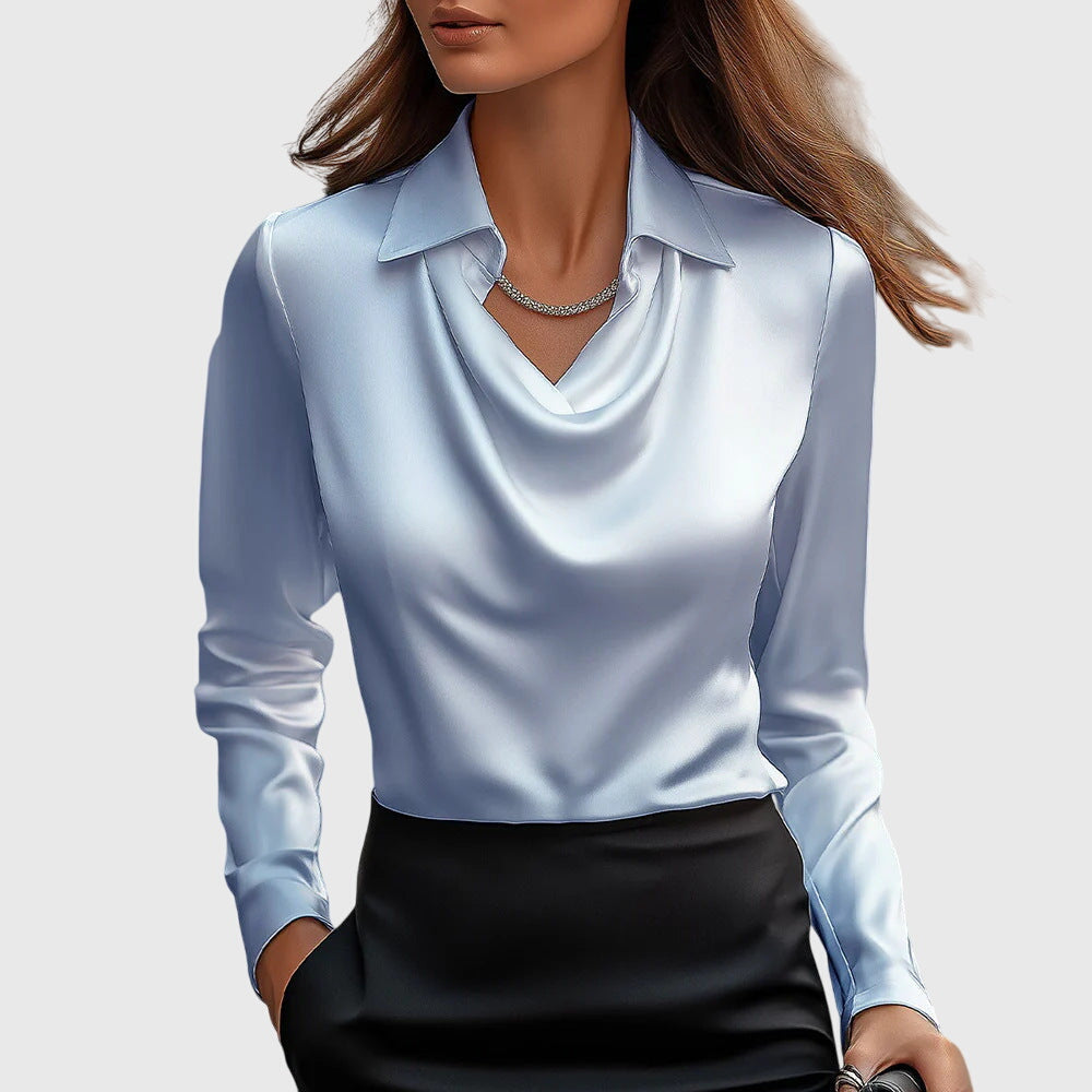 Sierra Cascade Satin Blouse