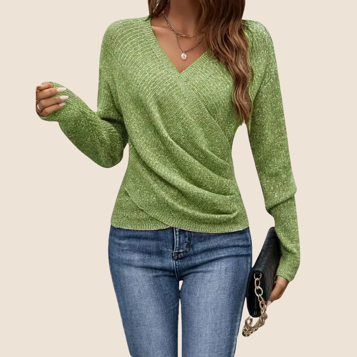 Monterey Cove Wrap Top