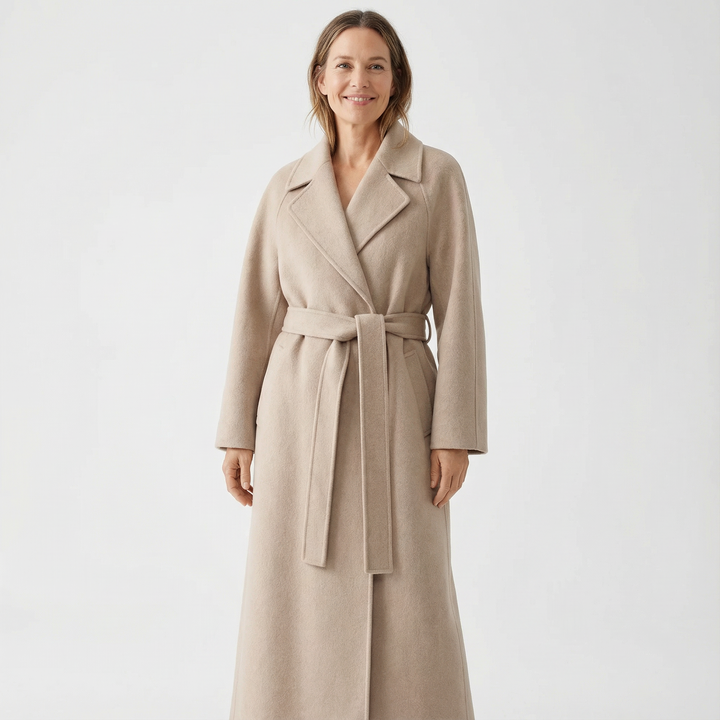 The Alderwood Belted Overcoat