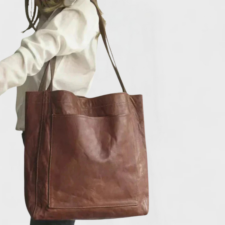 Monica Leather Tote