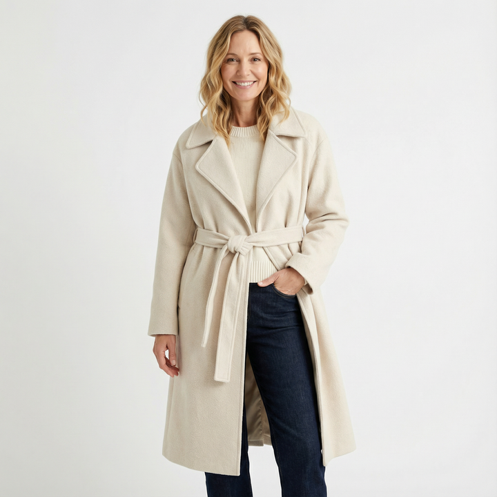 The Alderwood Belted Overcoat