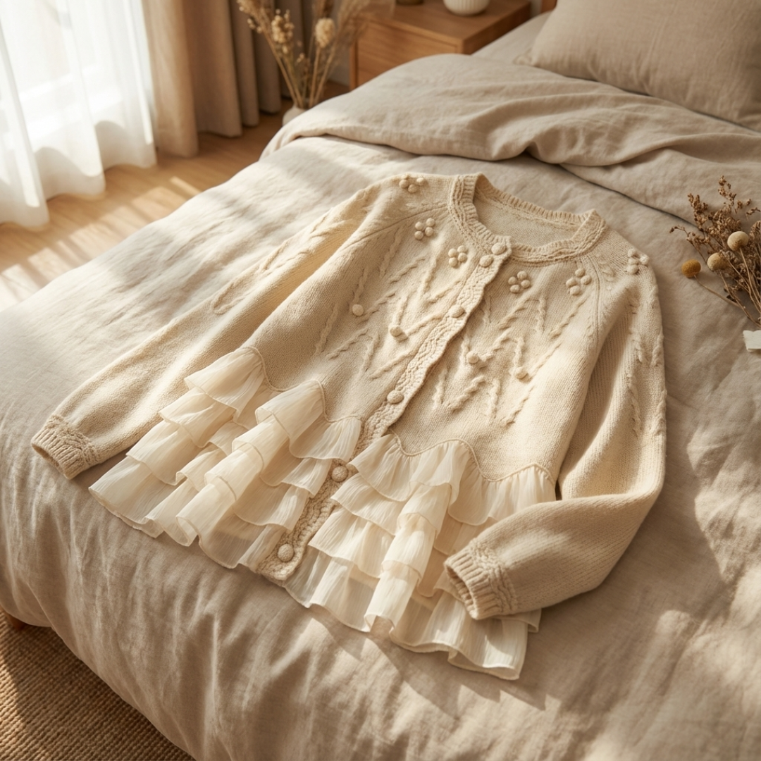 Meadowbrook Ruffle Cardigan