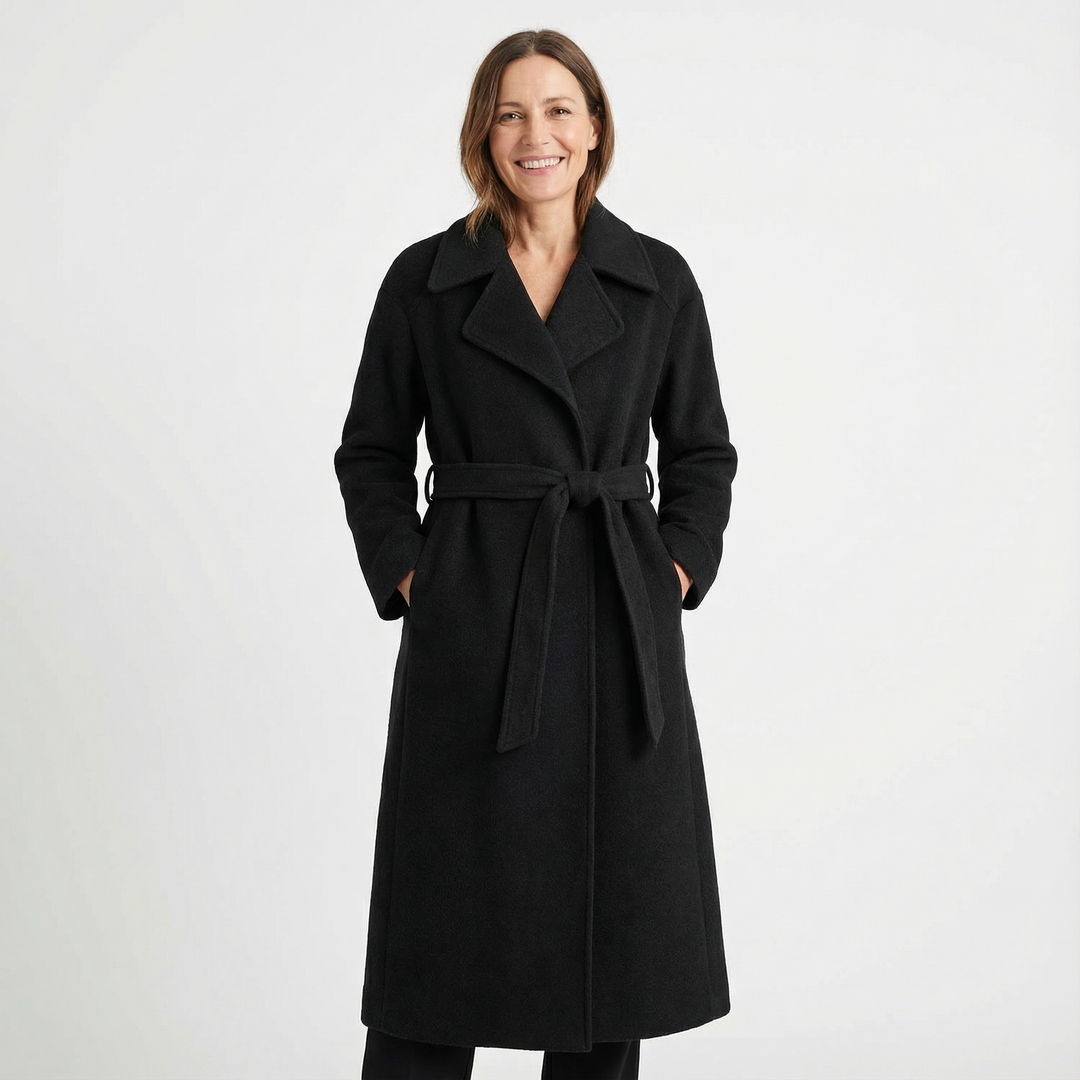 The Alderwood Belted Overcoat