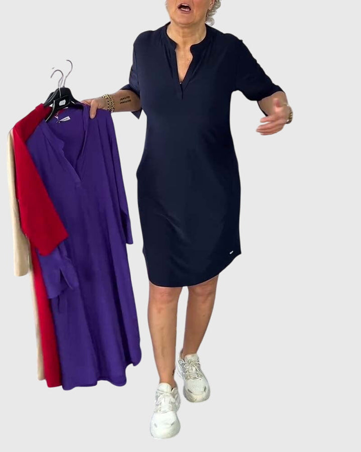 Katherine V-Neck Dress