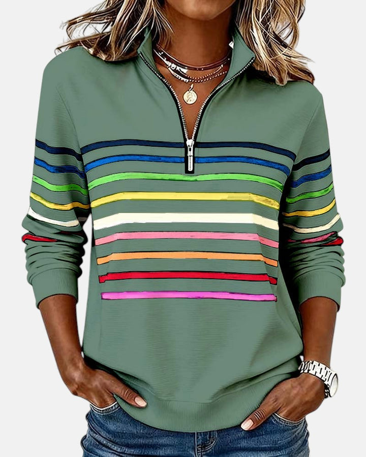 The Sierra Sunrise Zip Sweatshirt