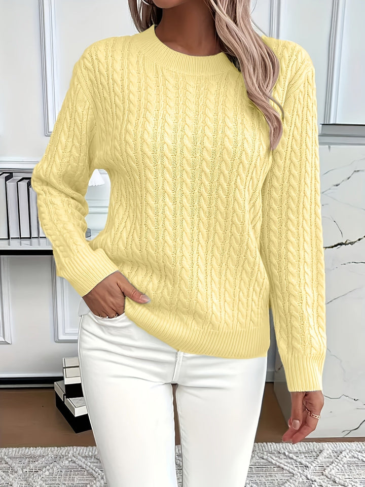 Cedar Glen Cable Knit Jumper