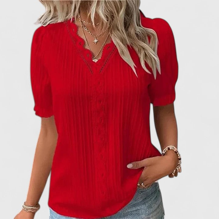 Cedar V-Neck Blouse