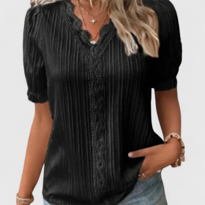 Cedar V-Neck Blouse