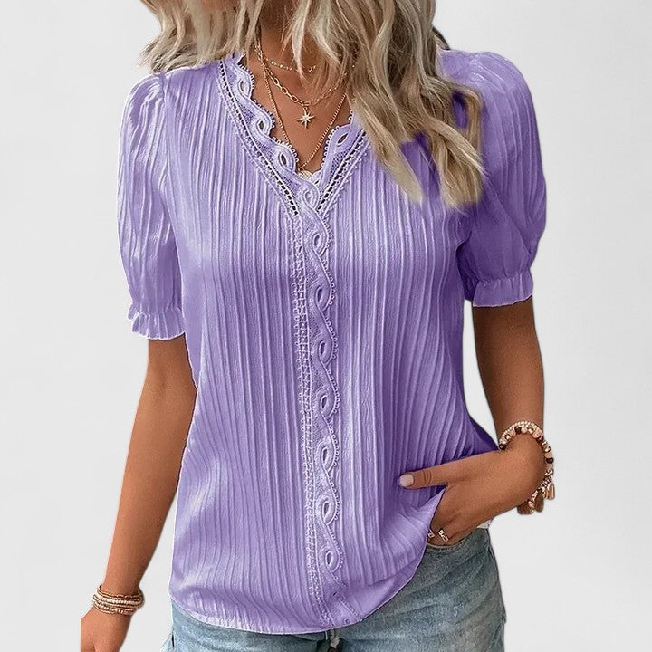 Cedar V-Neck Blouse