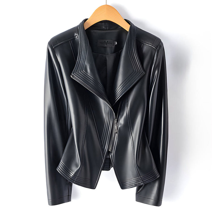 The Hudson Noir Leather Jacket