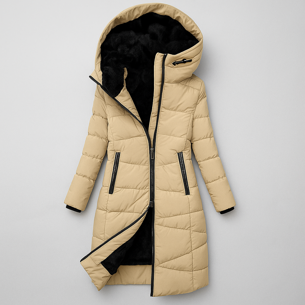Aspen Ravine Quilted Hooded Coat