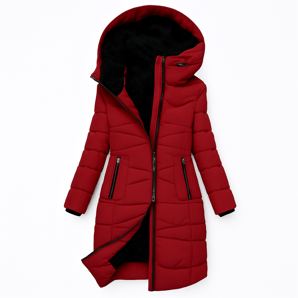 Aspen Ravine Quilted Hooded Coat