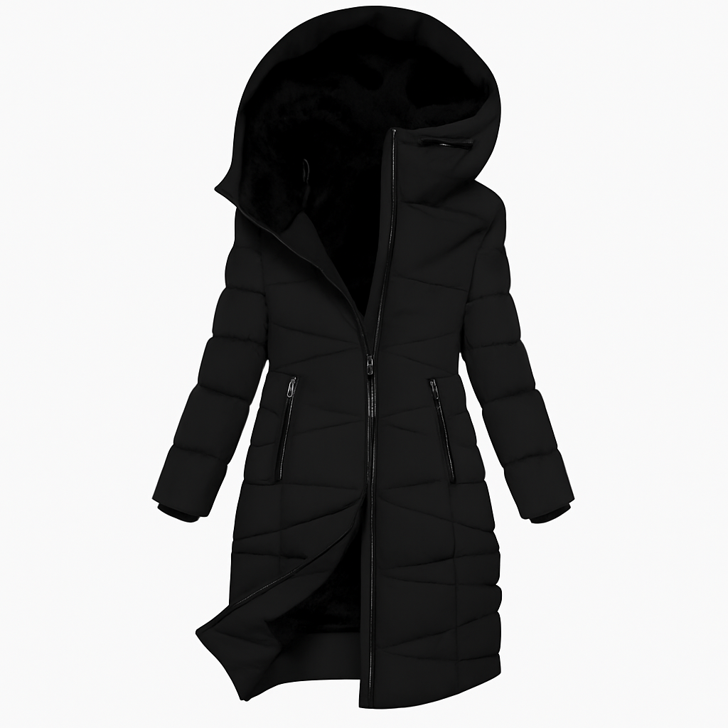 Aspen Ravine Quilted Hooded Coat