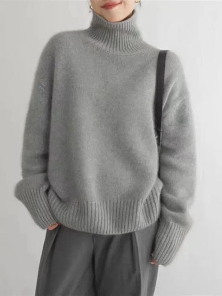 Monterey Crest Cashmere Turtleneck