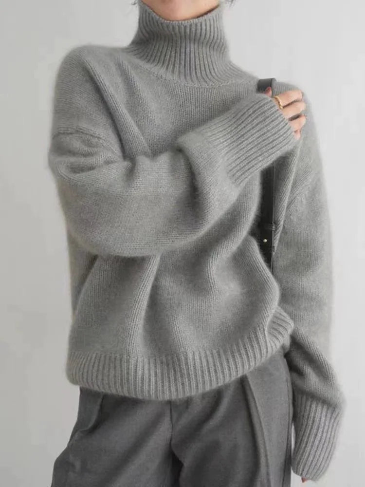 Monterey Crest Cashmere Turtleneck