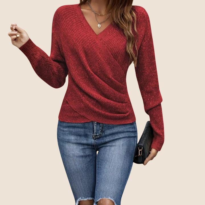 Monterey Cove Wrap Top