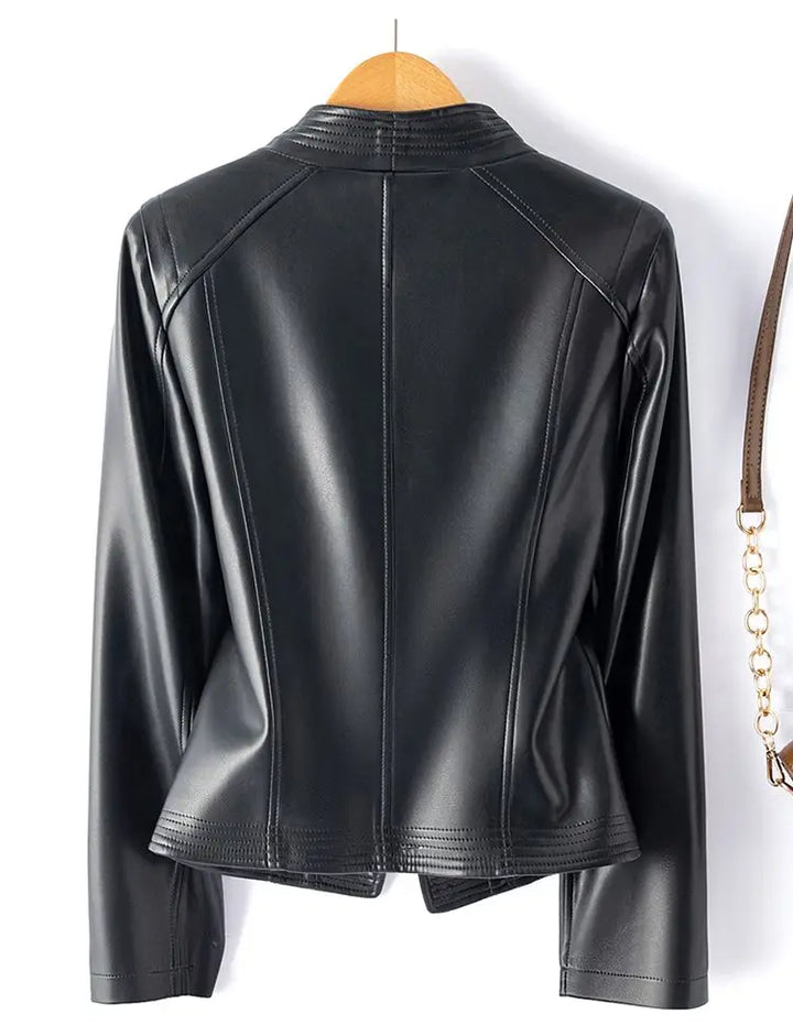 The Hudson Noir Leather Jacket