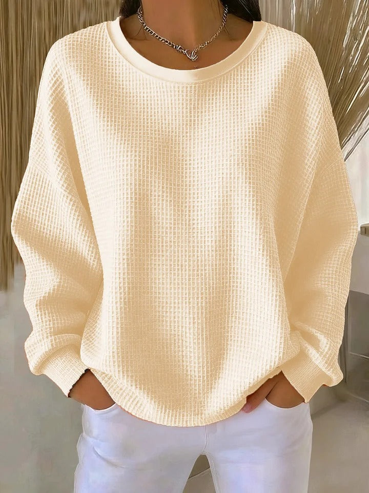 The Driftwood Waffle Knit Sweater