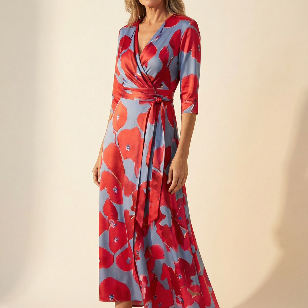 Sonoma Petal Wrap Dress