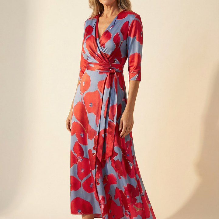 Sonoma Petal Wrap Dress