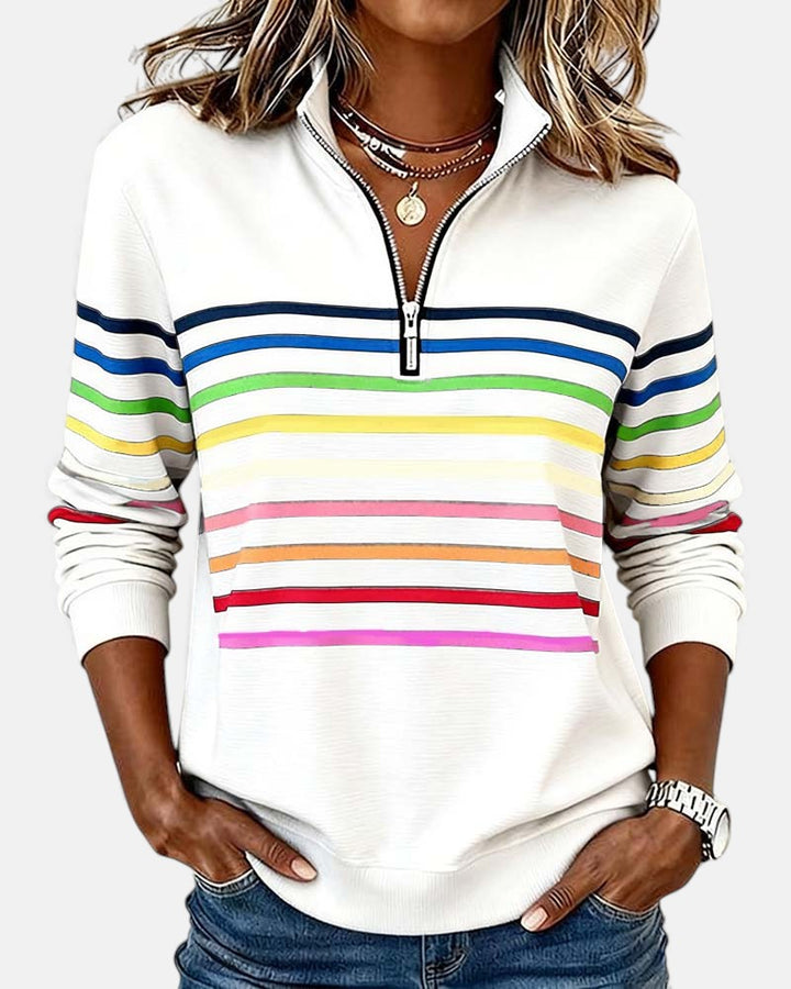 The Sierra Sunrise Zip Sweatshirt