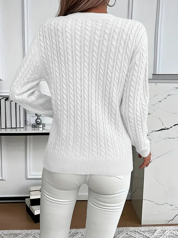 Cedar Glen Cable Knit Jumper