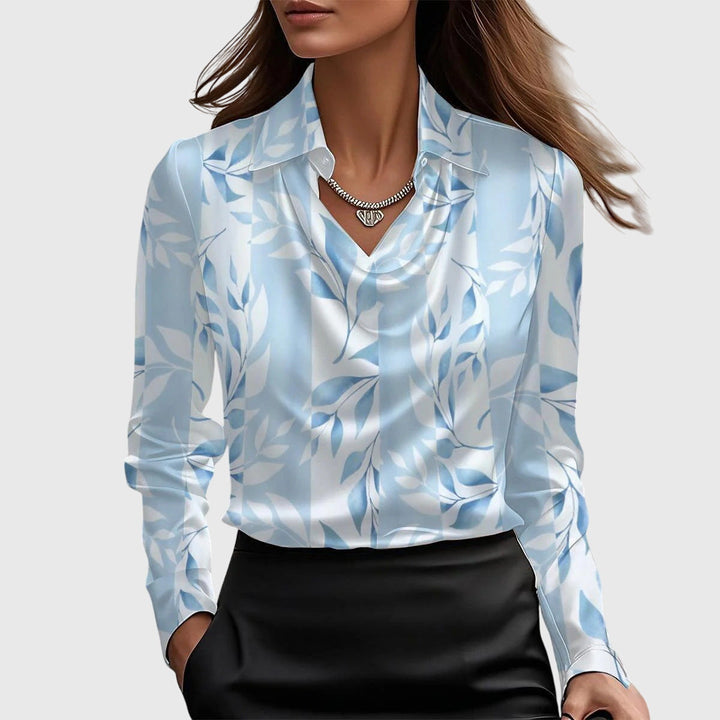 Sierra Cascade Satin Blouse